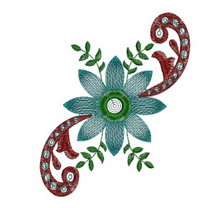 Flower Embroidery Designs 2122 - EmbroideryShristi