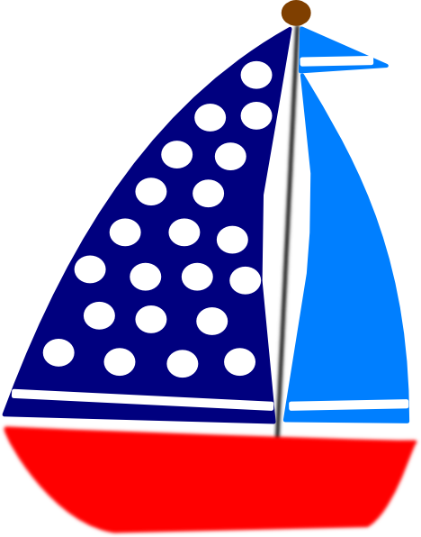 Clip Art Sailboat - Tumundografico