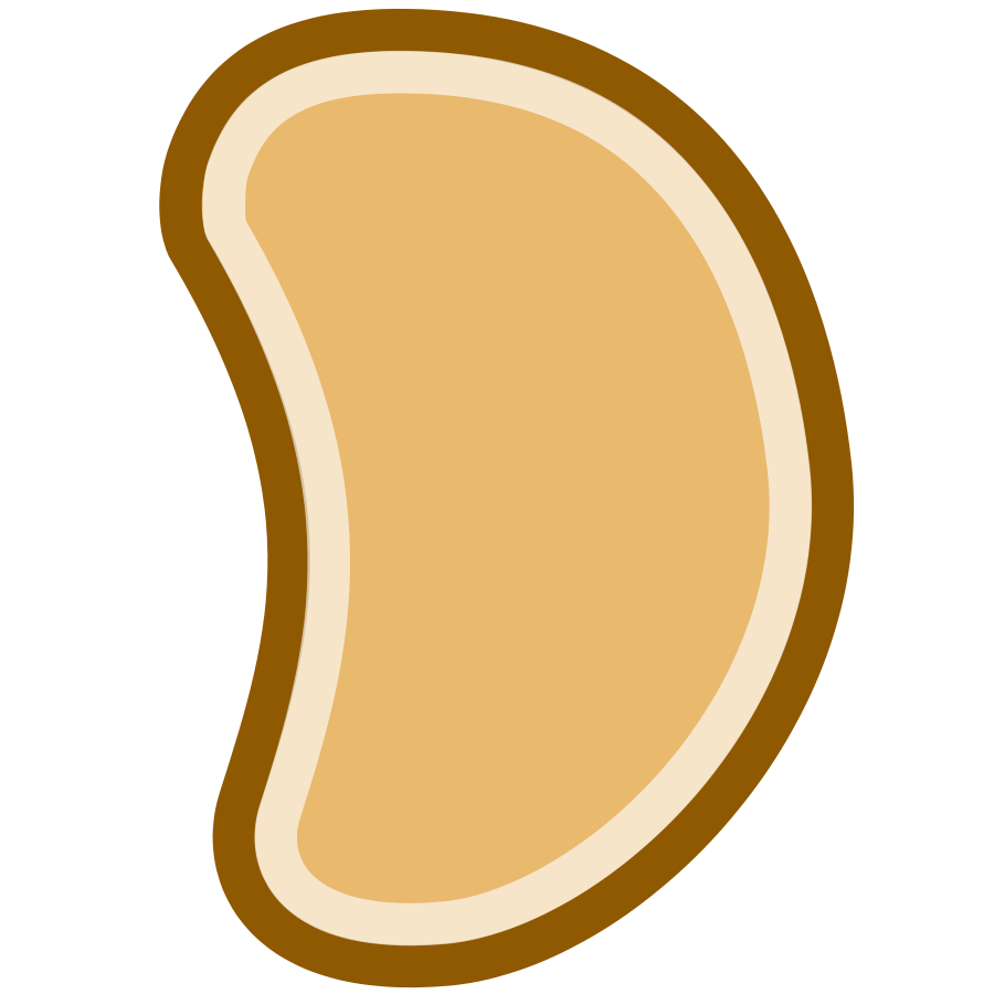 Bean seed clipart