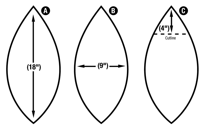 Leaf Shape Templates