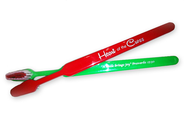 Christmas Toothbrush | Heart of the Cross
