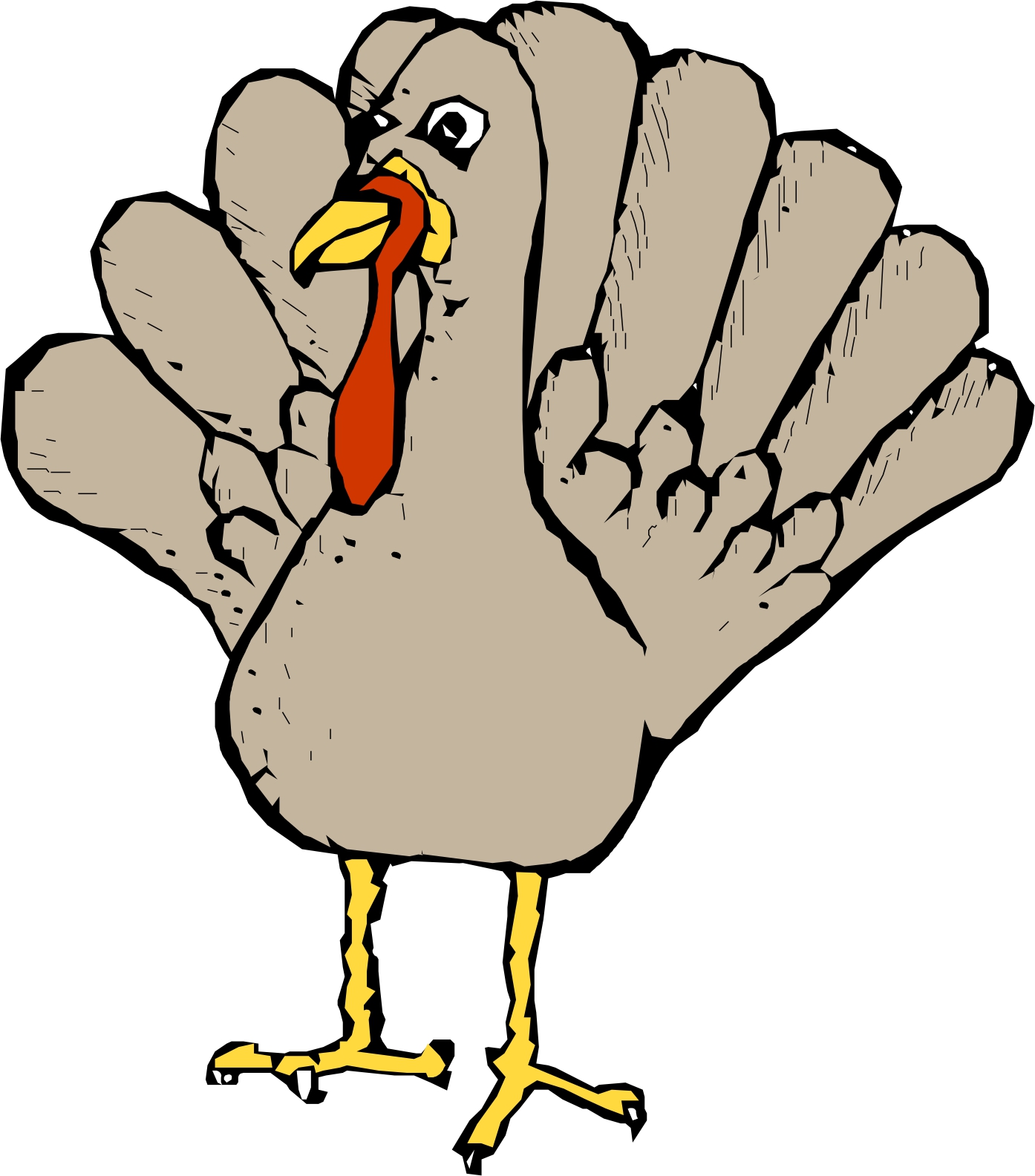 Cartoon Turkey