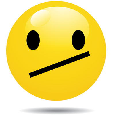 Your Emoticon is Grumpy