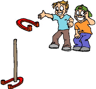 Children playing games clipart