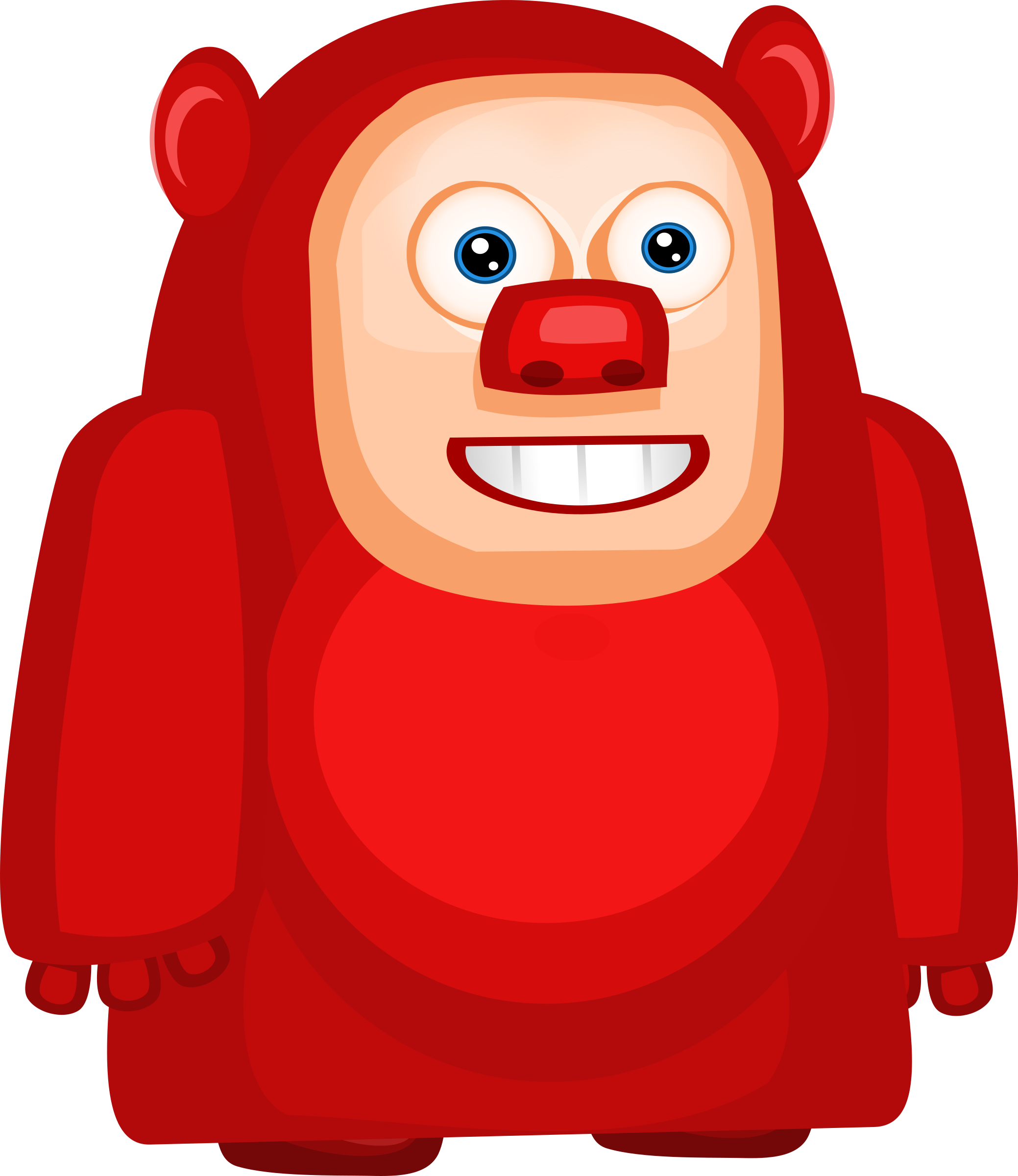 Clipart - Fat alien