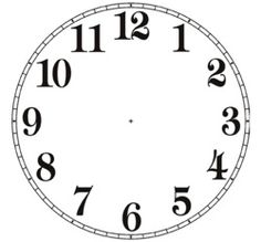 8 Best Images of Free Printable New Year's Clocks - Free Printable ...