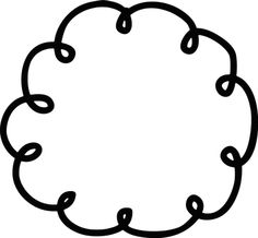 Round frames clipart