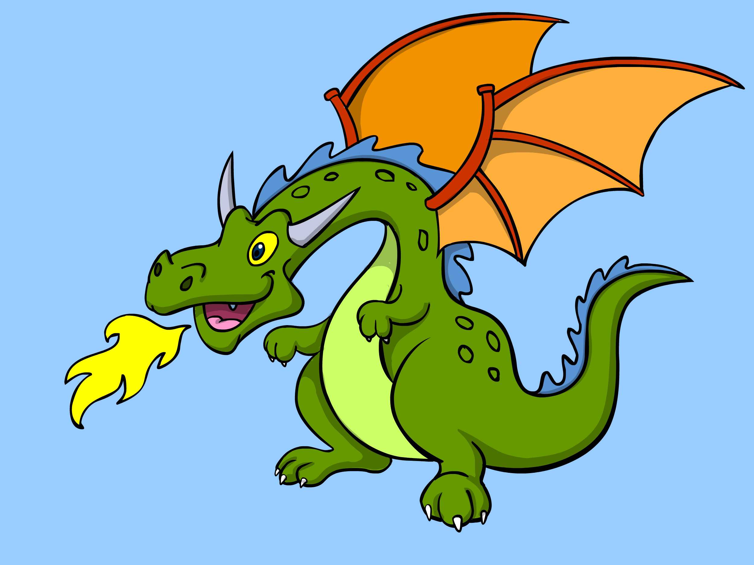 4 Ways to Draw a Dragon - wikiHow
