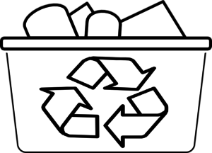 Recycle Bin Clip Art - vector clip art online ...