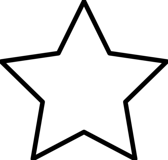 free printable star coloring pages for kids - Free Coloring Sheets