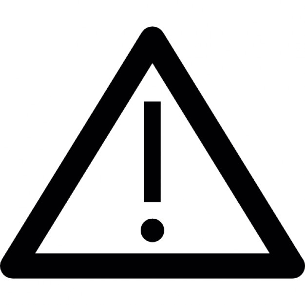 Hazard Sign Icons | Free Download