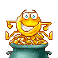St Patricks Day Pot Of Gold Dancing Smiley Smilie Emoticon ...