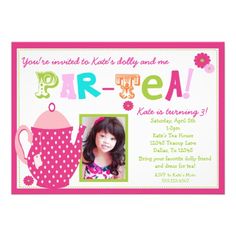 Tea Party Invitations Ideas - ClipArt Best