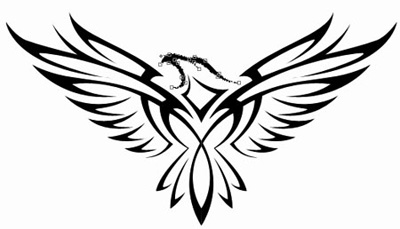 Eagle Silhouette Tattoo | Free Download Clip Art | Free Clip Art ...