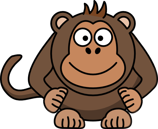 Gambar Smile Monyet Kartun - ClipArt Best