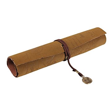 Amazon.com: Autofor Retro Vintage Pirate Treasure Map Pattern Roll ...