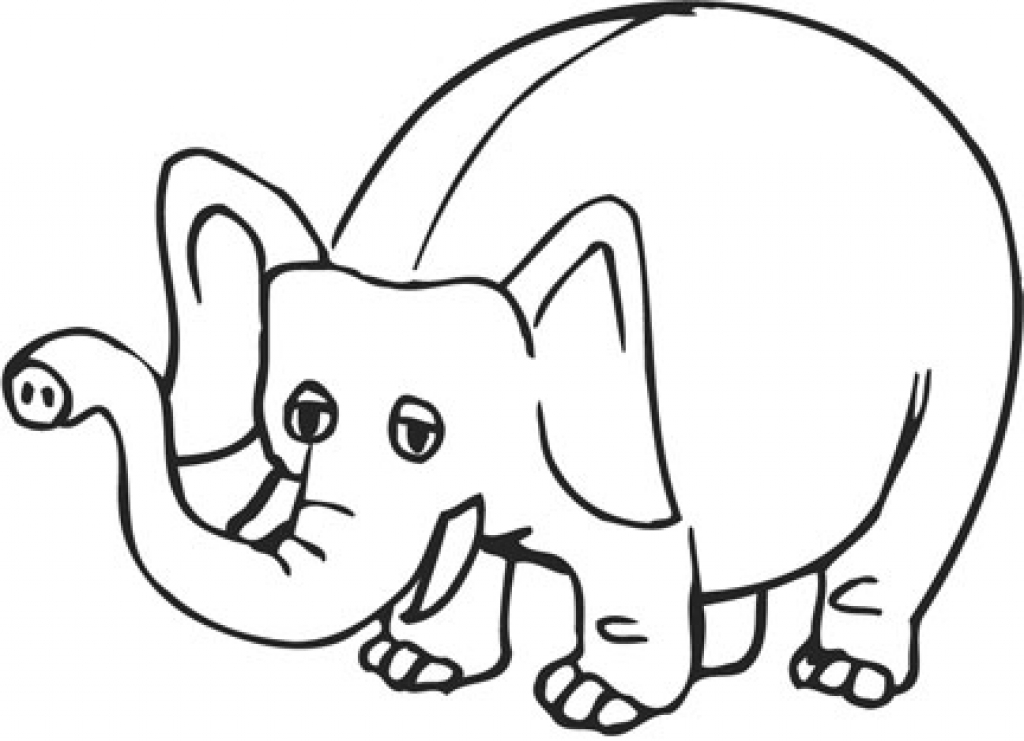 Elephant Line Art | Free Download Clip Art | Free Clip Art | on ...