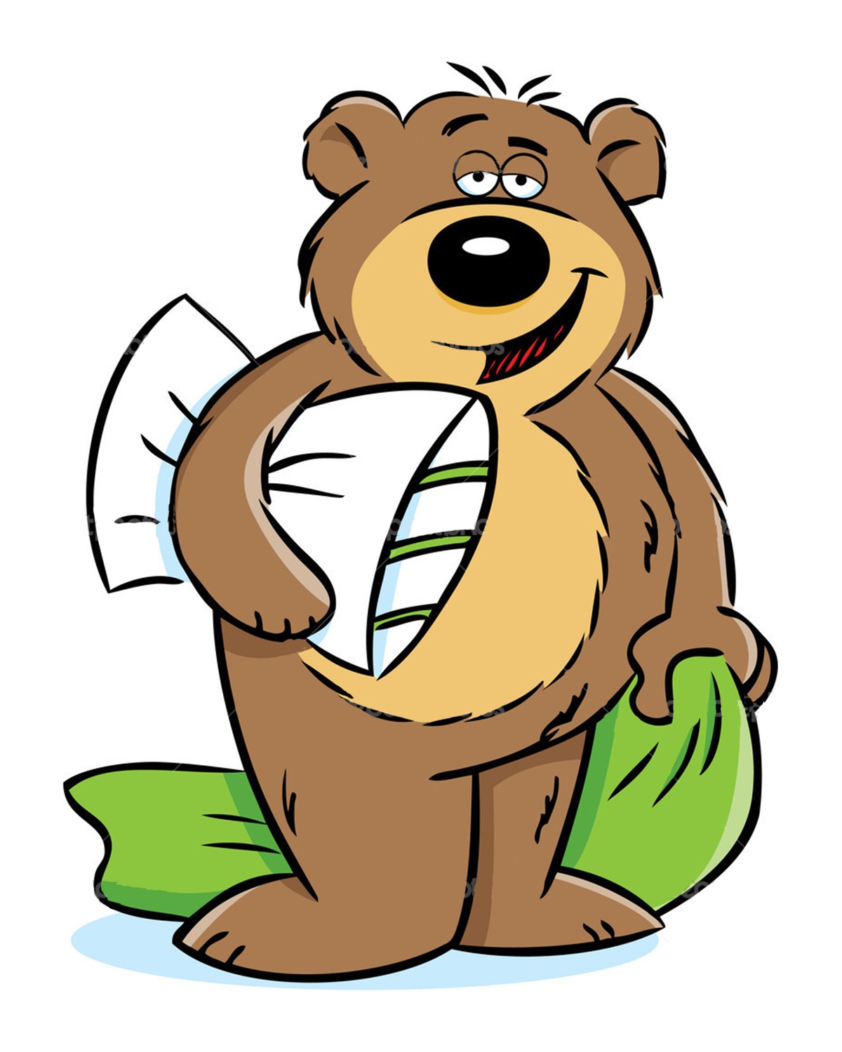 Black Bear Animated Clipart