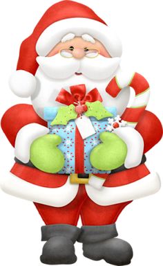 Cute santa claus clipart