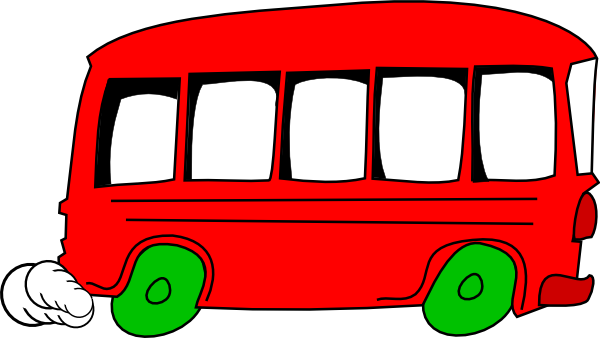 Animated School Bus Clipart