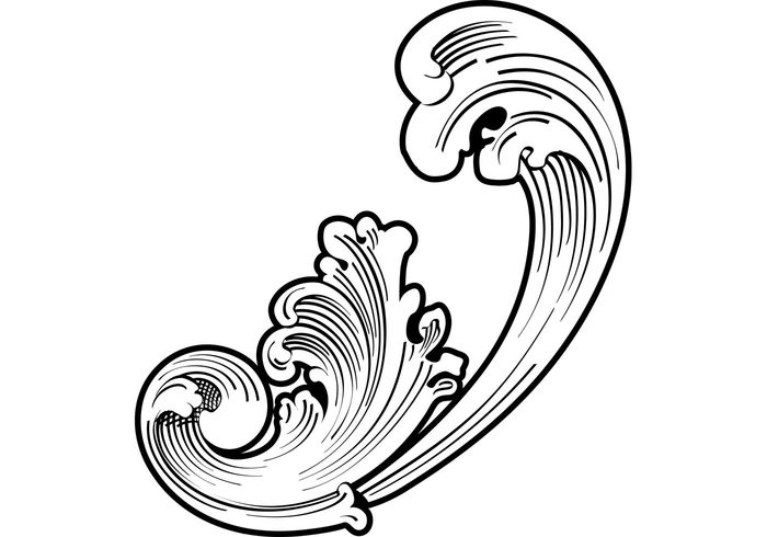 Flourish Engraving - Download Free Vector Art, Stock Graphics & Images
