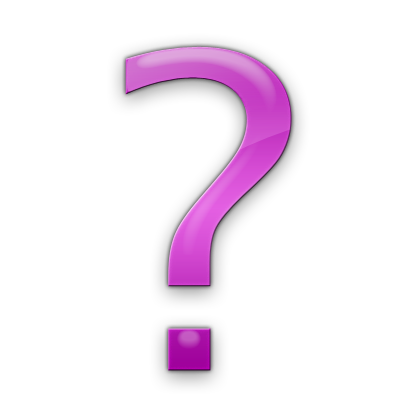 question mark