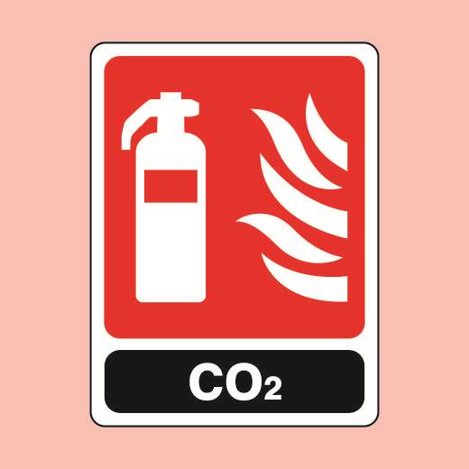 Warning & Safety Signs CO2 Fire Extinguisher Sign 200x300mm ...
