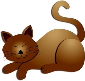 Cat Clipart Image - Smiling Cat Icon