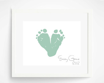 baby first art print