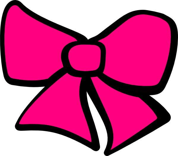 Hair Bow Clip Art - vector clip art online, royalty ...