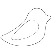 Christmas tree decorations :: paper birds :: make Christmas ...