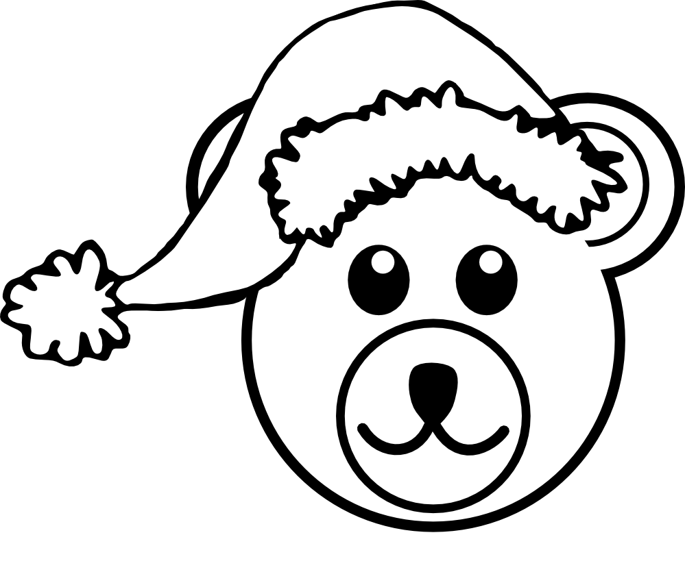 Clip Art: palomaironique bear head cartoon brown ...