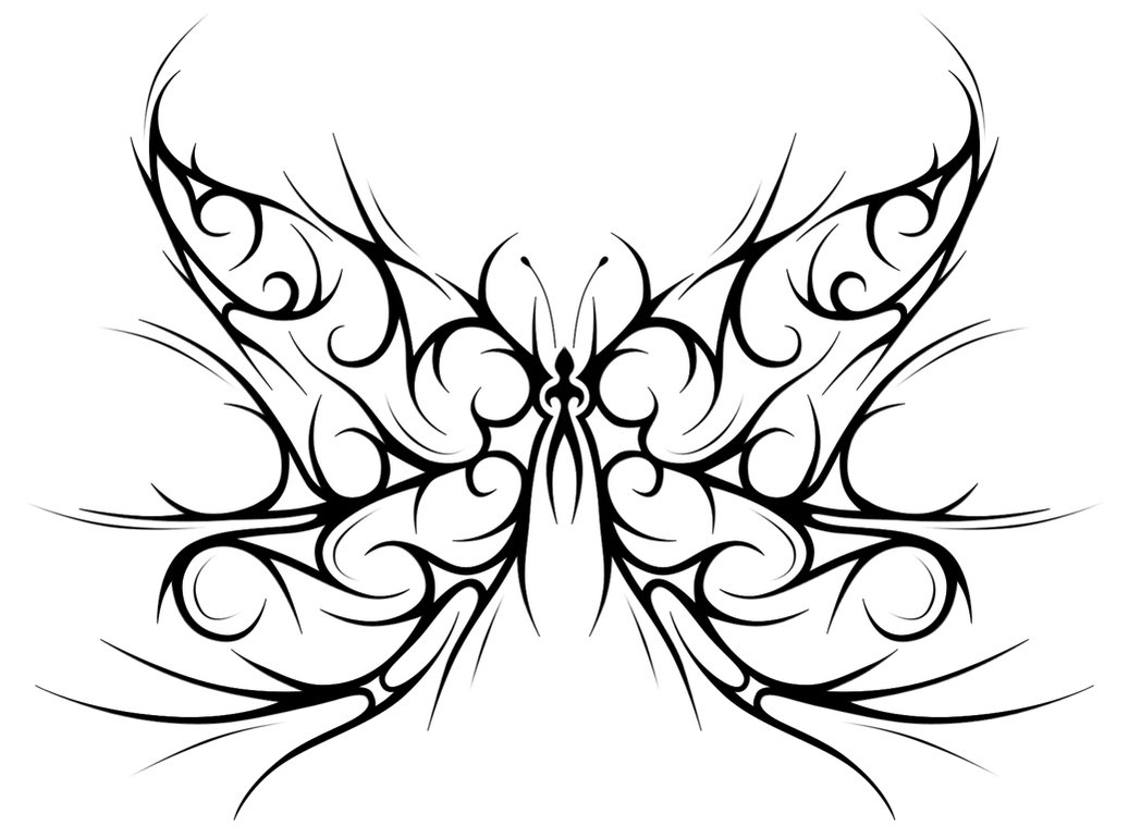deviantART: More Like Tribal Butterfly by