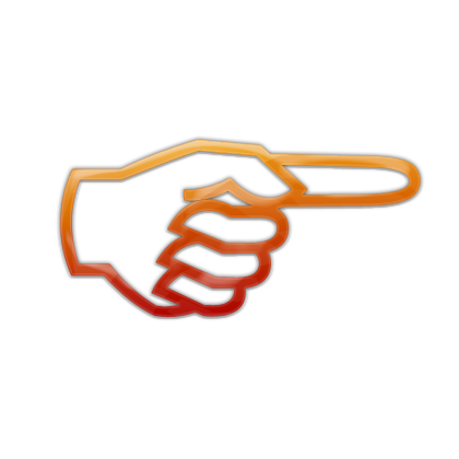 Pointing Right Hand Icon #007655 » Icons Etc
