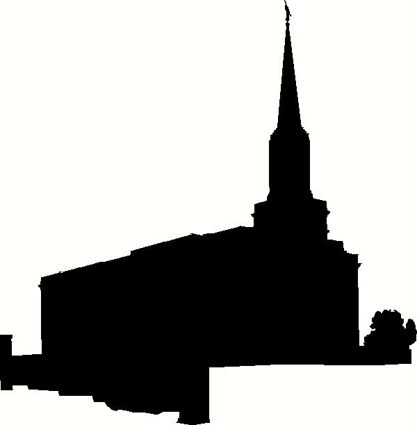 Missouri St. Louis Temple Silhouette Vinyl Decal | Car Decal | LDS ...