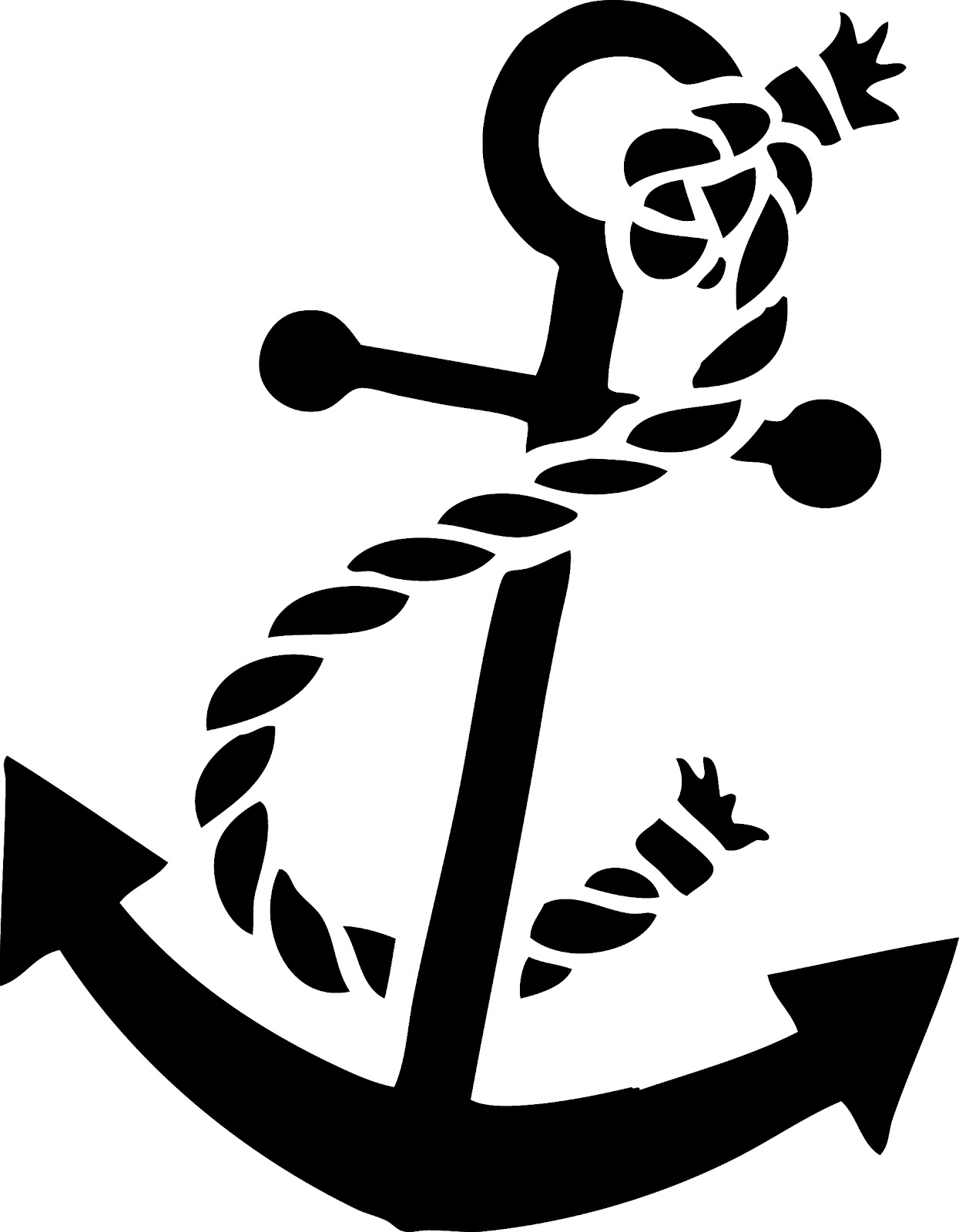 Take Your Picture: Vintage Clip Art - Anchor Silhouette