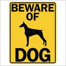 doberman beware signs
