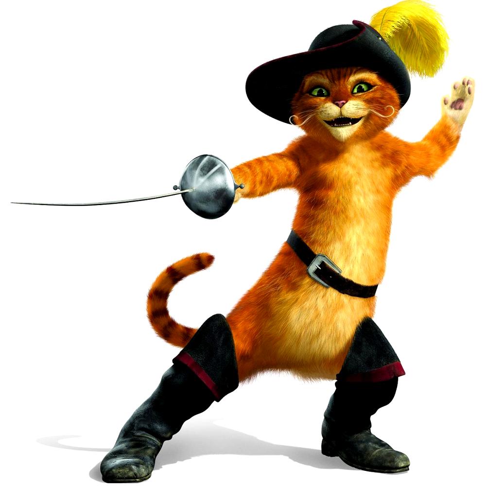 Gambar Kartun Puss in Boots