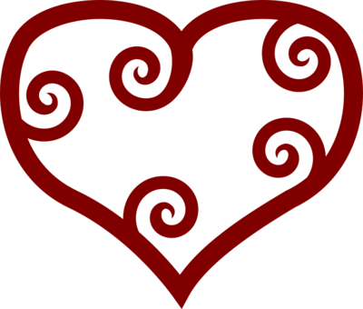 Free Stock Photos | Illustration Of A Red Heart Isolated On A ...