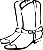 Apparel - Shoe return address labels 14 monochrome image choices