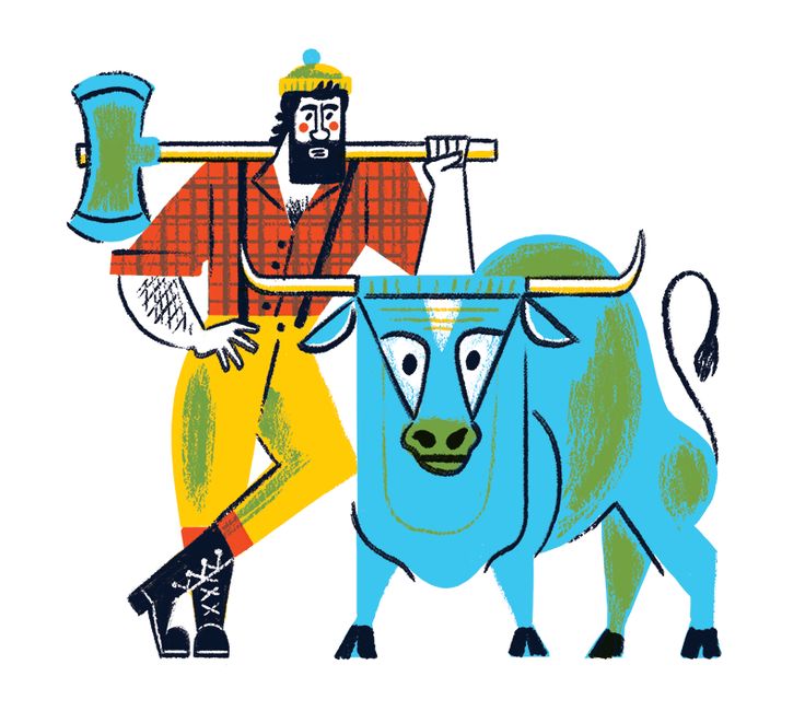 MÃ¡s de 1000 ideas sobre Paul Bunyan en Pinterest | Fiesta De ...
