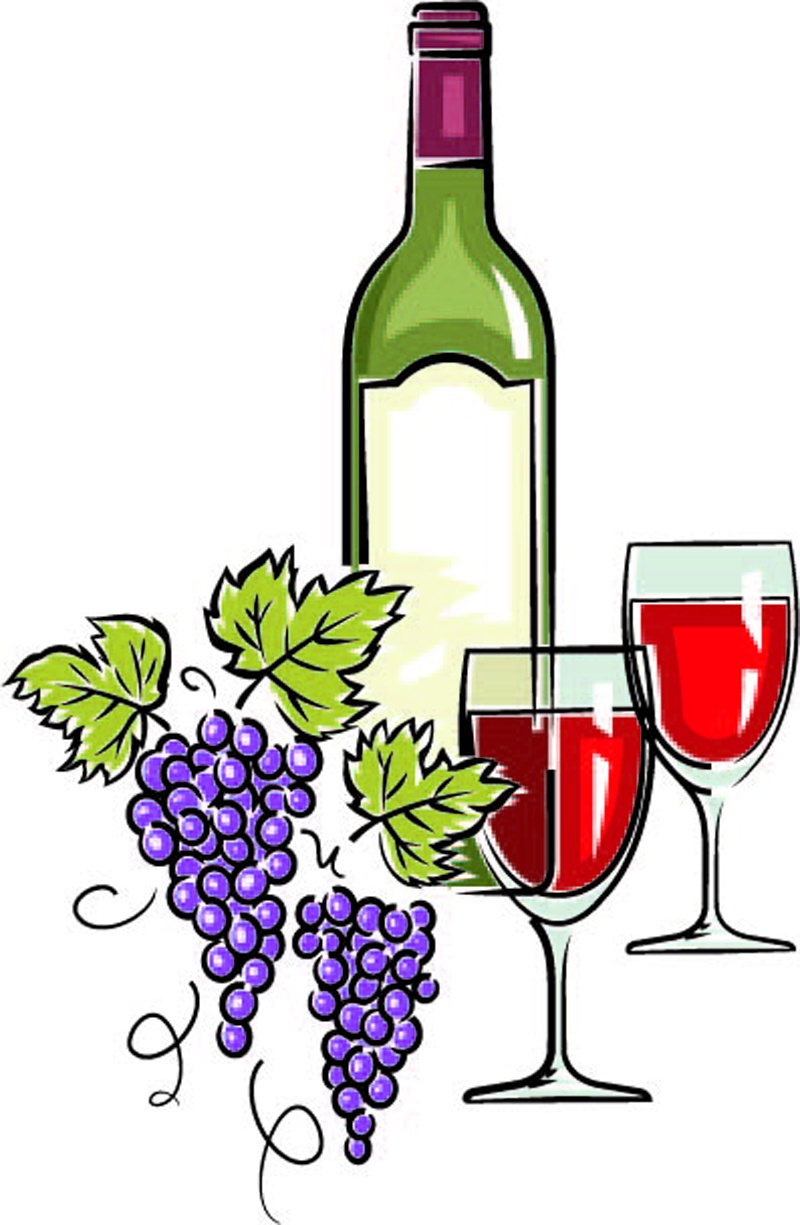 Wine Bottle And Glass