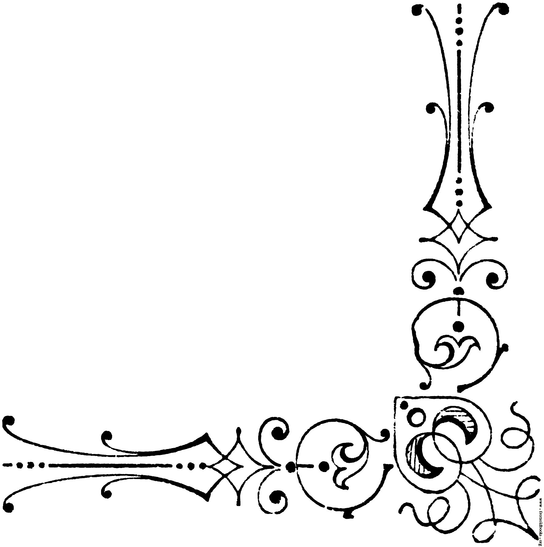 Page corners clipart