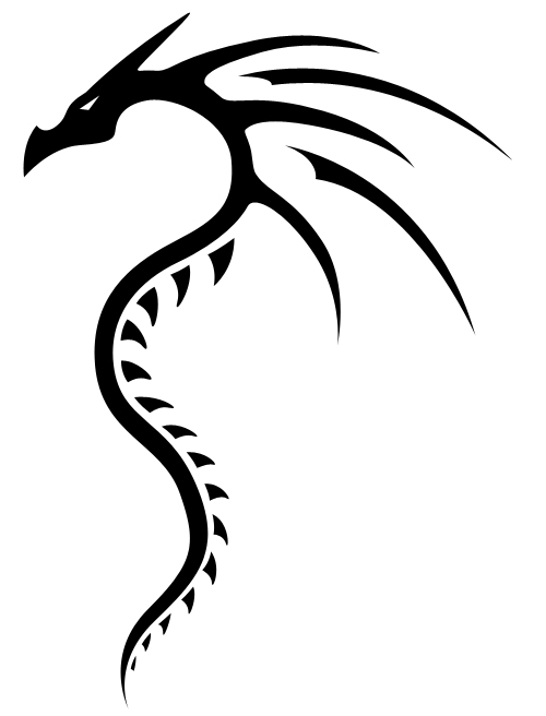 Simple dragon clipart