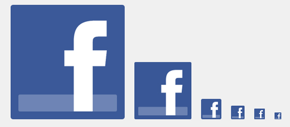 icon pixel facebook