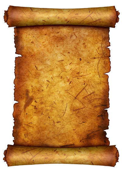old paper scroll background 