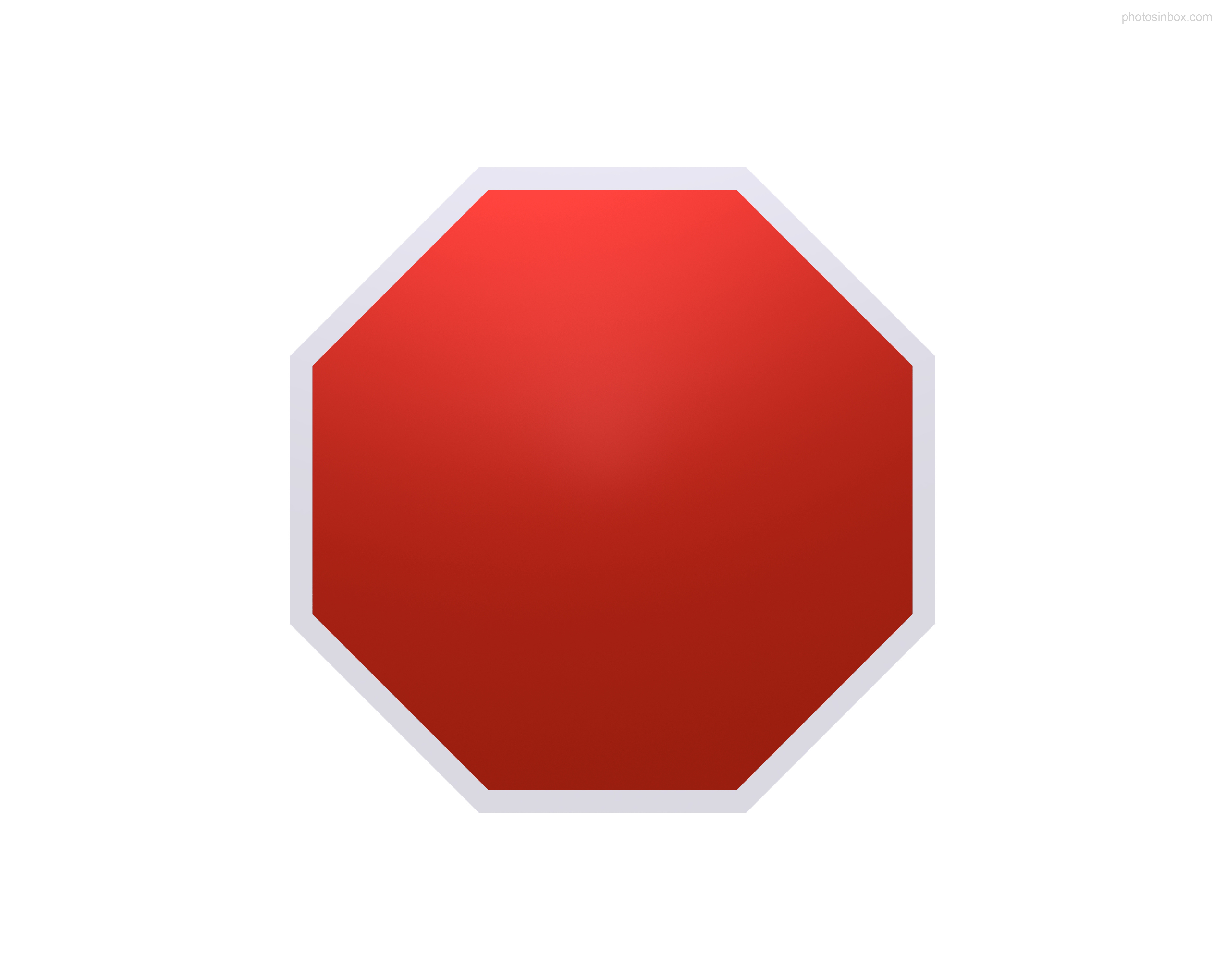 Stop Sign Outline