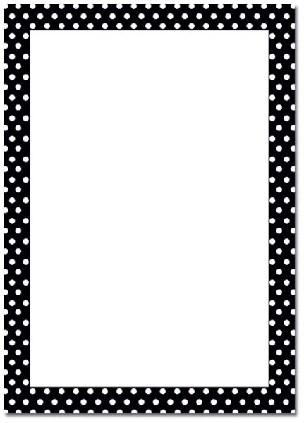 Gallery For > Free Polka Dot Borders For Word