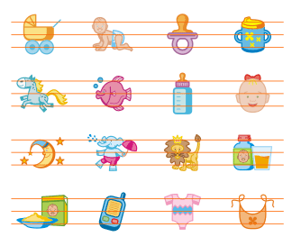 Baby Stuff Clip Art 2015footsteps2abestseller