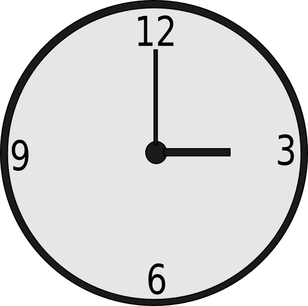 Animated Clock Clip Art